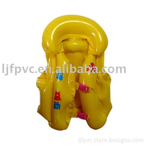 pvc inflatable life jacket